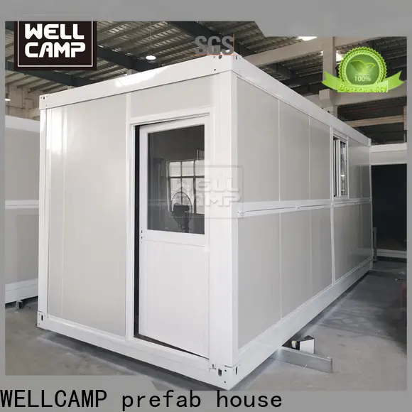 WELLCAMP, WELLCAMP prefab house, WELLCAMP container house fold out container house building for hospital 1