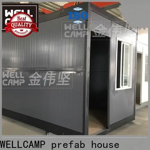 standard container house with walkway for dormitory 1