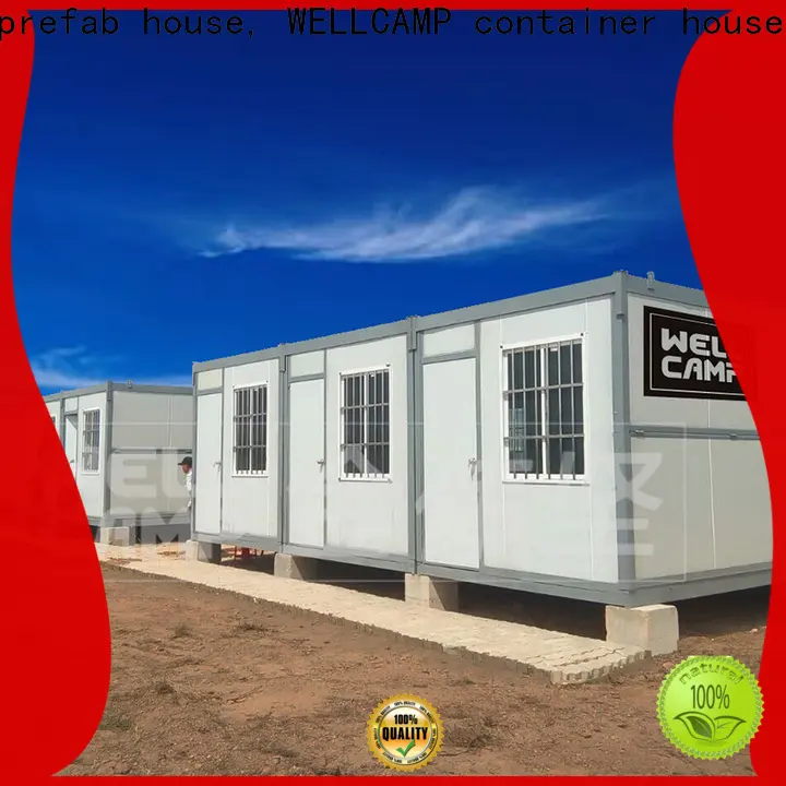 WELLCAMP, WELLCAMP prefab house, WELLCAMP container house prefab house china with walkway for office1 1