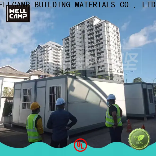 WELLCAMP, WELLCAMP prefab house, WELLCAMP container house prefabricated houses with walkway for sale2 1