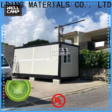 WELLCAMP, WELLCAMP prefab house, WELLCAMP container house new container house with walkway for living1 1