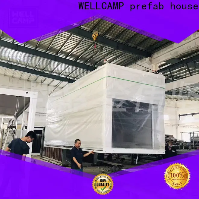 WELLCAMP, WELLCAMP prefab house, WELLCAMP container house container house with walkway for apartment1 1