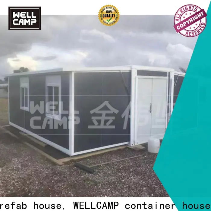 WELLCAMP, WELLCAMP prefab house, WELLCAMP container house fast install container house manufacturer for living 1