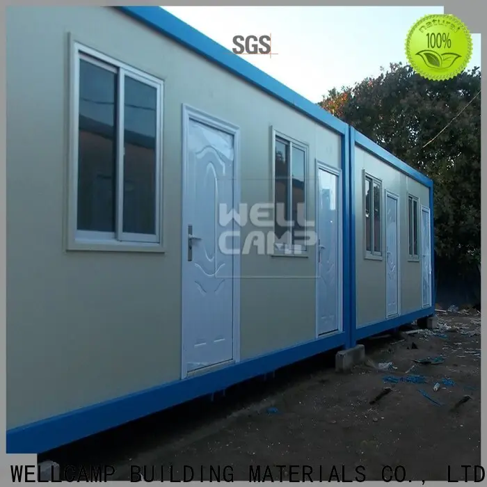 WELLCAMP, WELLCAMP prefab house, WELLCAMP container house pack container house project online for renting 1