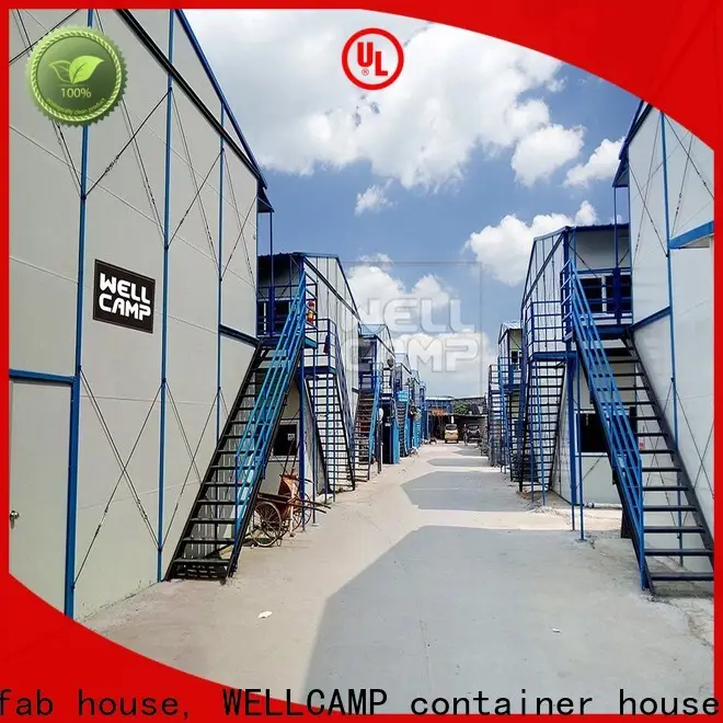 WELLCAMP, WELLCAMP prefab house, WELLCAMP container house movable prefab guest house home for labour camp 1