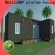WELLCAMP, WELLCAMP prefab house, WELLCAMP container house two floor homes made from shipping containers in garden for resort 1
