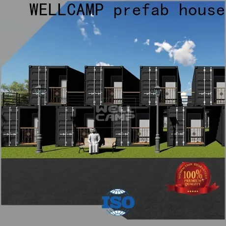 WELLCAMP, WELLCAMP prefab house, WELLCAMP container house shipping container house for sale resort for living 1