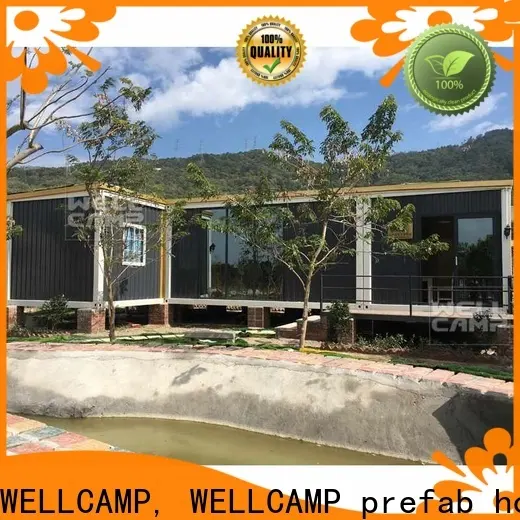 WELLCAMP, WELLCAMP prefab house, WELLCAMP container house shipping container home designs wholesale for resort1 1