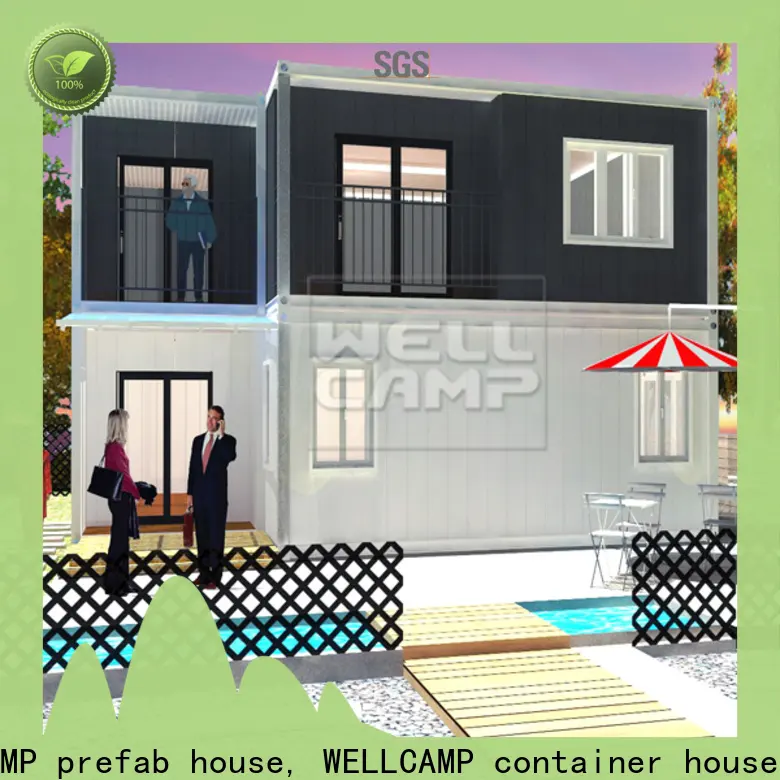 WELLCAMP, WELLCAMP prefab house, WELLCAMP container house luxury container homes wholesale for hotel 1