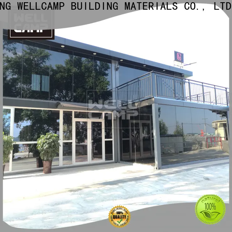 WELLCAMP, WELLCAMP prefab house, WELLCAMP container house story containerhomes in garden for hotel 1