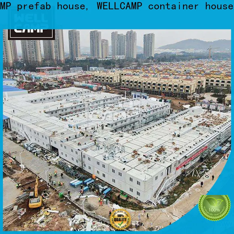 WELLCAMP, WELLCAMP prefab house, WELLCAMP container house crate homes with walkway online 1