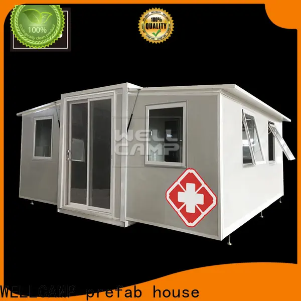 WELLCAMP, WELLCAMP prefab house, WELLCAMP container house big size container van house design wholesale for apartment 1