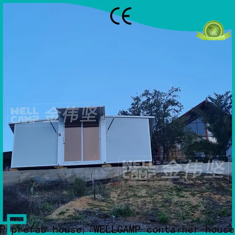 WELLCAMP, WELLCAMP prefab house, WELLCAMP container house detachable container house with walkway for dormitory4 1