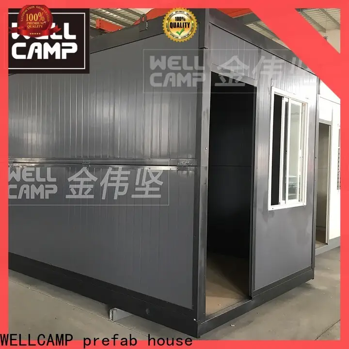 WELLCAMP, WELLCAMP prefab house, WELLCAMP container house big size detachable container house manufacturer for dormitory 1