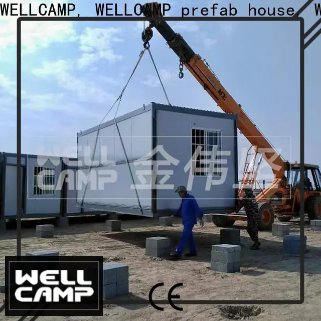 WELLCAMP, WELLCAMP prefab house, WELLCAMP container house unique style cheap container homes manufacturer for worker 1