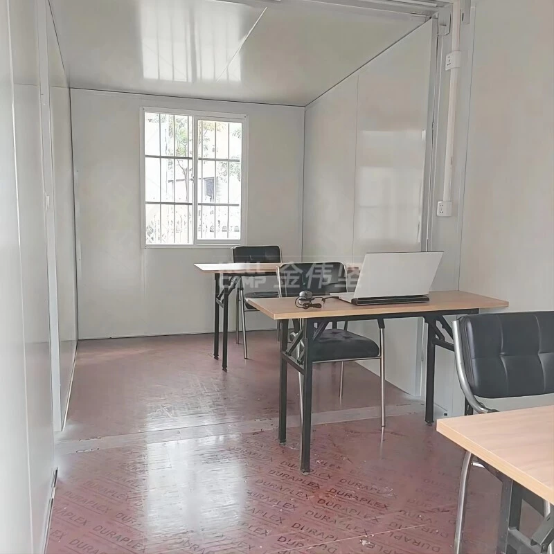 2022 office, bedroom and living room tiny container house 1