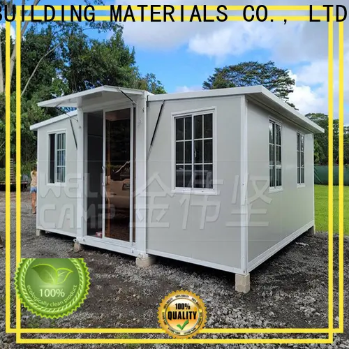 WELLCAMP, WELLCAMP prefab house, WELLCAMP container house two floor prefab house china with walkway for office1 1