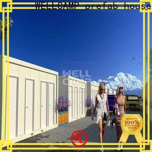 WELLCAMP, WELLCAMP prefab house, WELLCAMP container house fast installed container house project home for goods 1