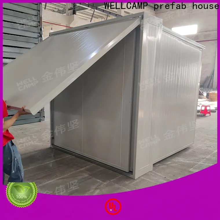 WELLCAMP, WELLCAMP prefab house, WELLCAMP container house fast install container van house design with two bedroom for wedding room 1