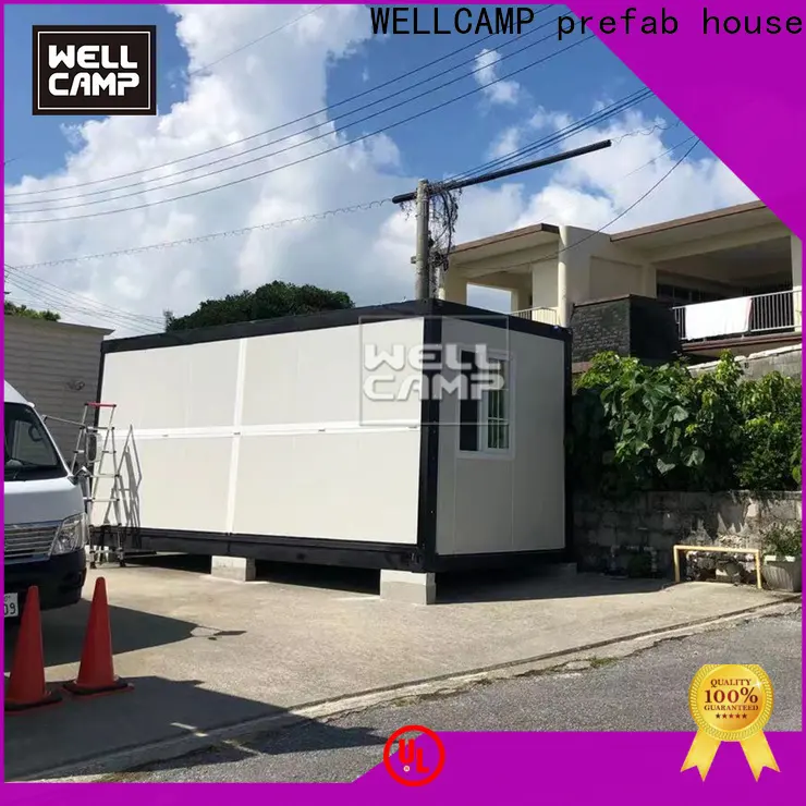 WELLCAMP, WELLCAMP prefab house, WELLCAMP container house two floor foldable container homes refugee house for hospital 1