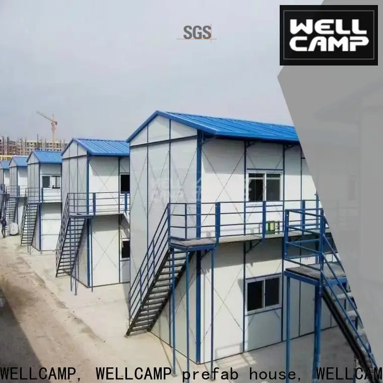 WELLCAMP, WELLCAMP prefab house, WELLCAMP container house prefabricated concrete houses on seaside for labour camp2 1