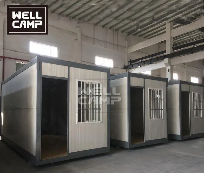 casa de contêiner dobrável para campo de trabalho novo modelo 1
