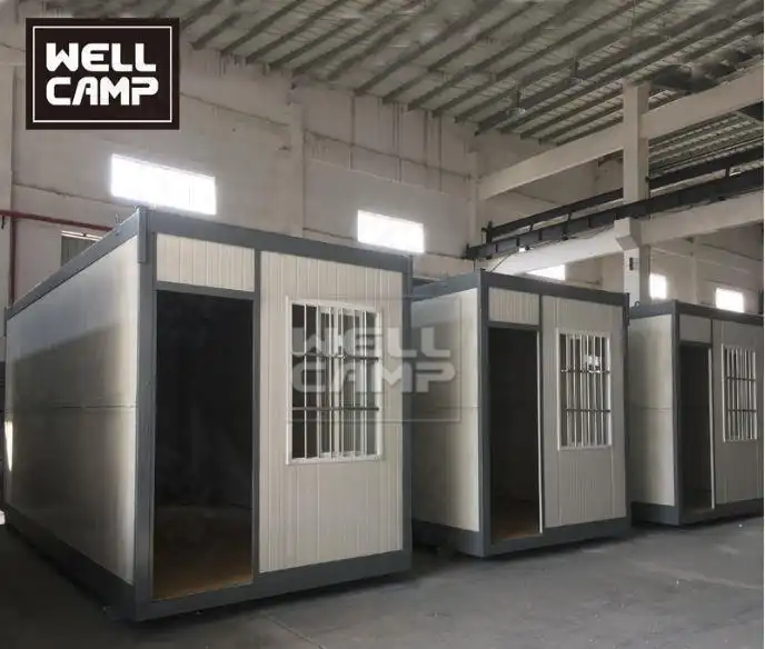 Nhà container trại lao động có thể gập lại mẫu mới 1