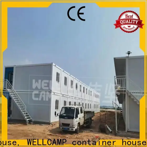 WELLCAMP, WELLCAMP prefab house, WELLCAMP container house standard container house supplier for dormitory 1