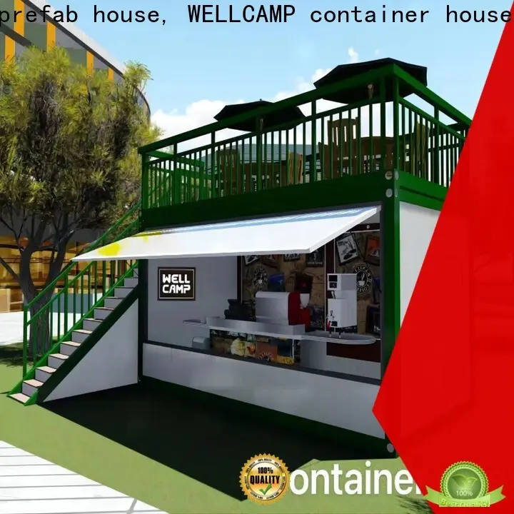 WELLCAMP, WELLCAMP prefab house, WELLCAMP container house mobile container house supplier for apartment 1