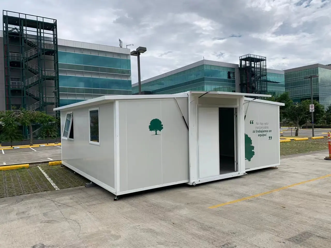 fast install container van house design supplier for apartment 4