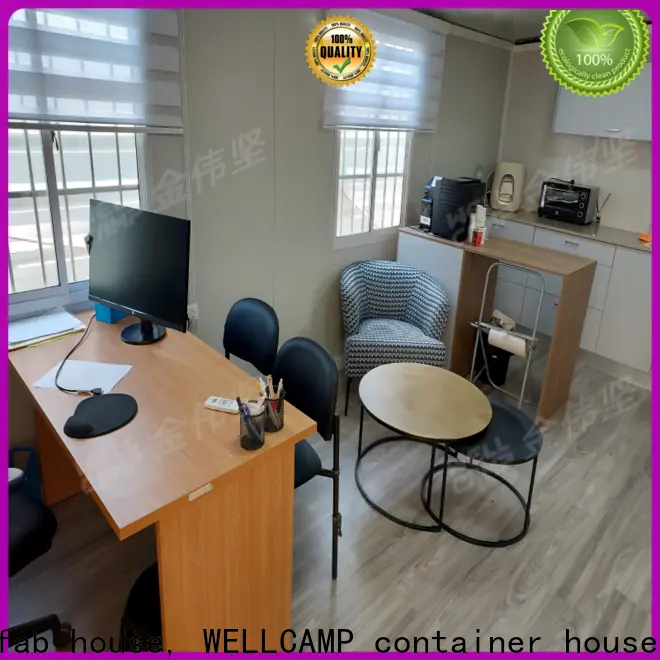 WELLCAMP, WELLCAMP prefab house, WELLCAMP container house fast install container house manufacturer for office 1