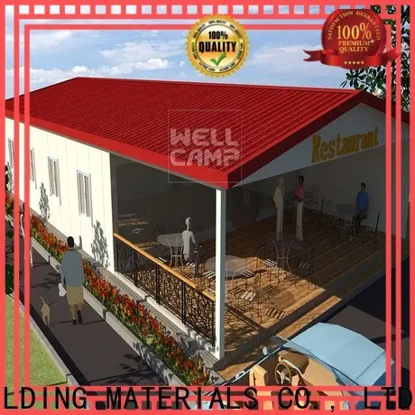 WELLCAMP, WELLCAMP prefab house, WELLCAMP container house standard steel villa house apartment for hotel 1