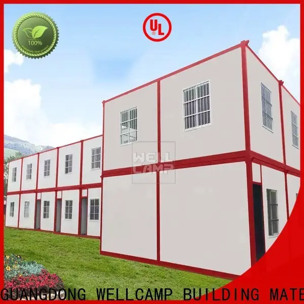WELLCAMP, WELLCAMP prefab house, WELLCAMP container house corrugated container house project online for apartment 1