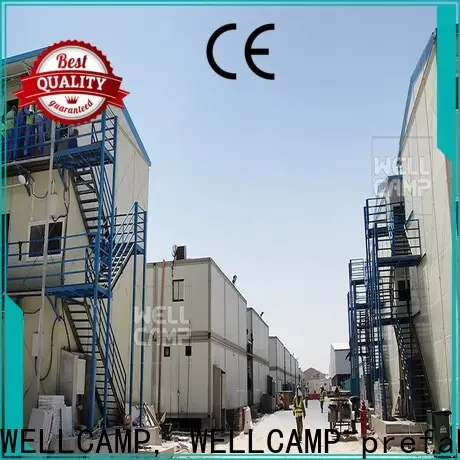 WELLCAMP, WELLCAMP prefab house, WELLCAMP container house prefabricated concrete houses on seaside for accommodation worker 1