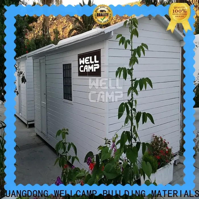 WELLCAMP, WELLCAMP prefab house, WELLCAMP container house panel T prefabricated House refugee house for dormitory 1