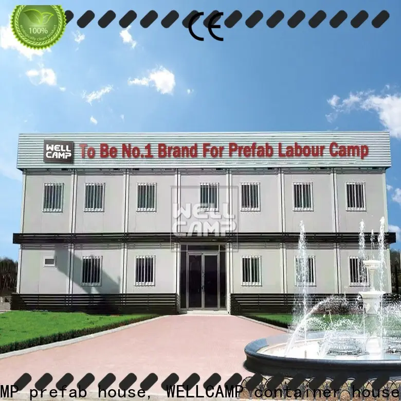 WELLCAMP, WELLCAMP prefab house, WELLCAMP container house shape container house builders supplier for apartment 1