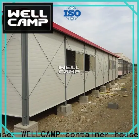 WELLCAMP, WELLCAMP prefab house, WELLCAMP container house materials tiny houses prefab on seaside for labour camp 1