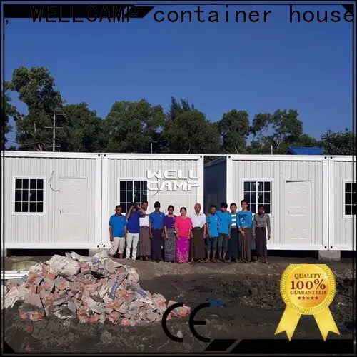 WELLCAMP, WELLCAMP prefab house, WELLCAMP container house ripple container house for sale wholesale for office 1