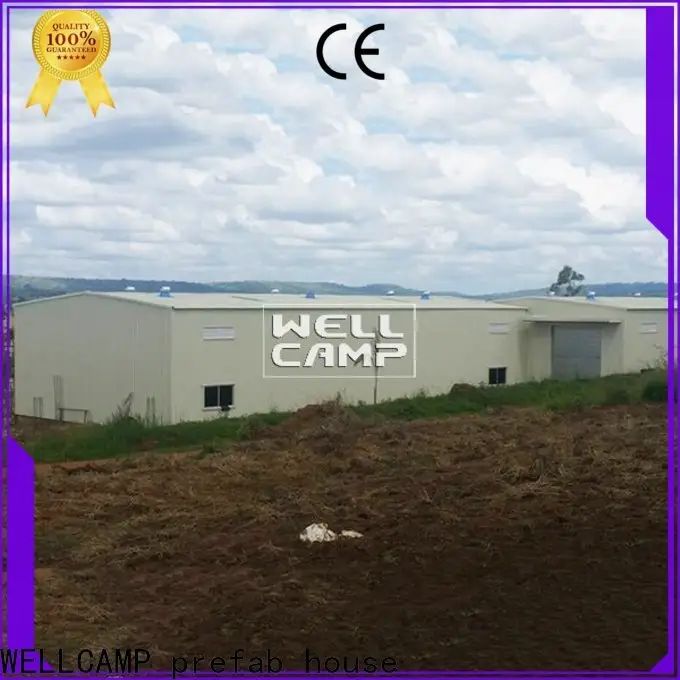 WELLCAMP, WELLCAMP prefab house, WELLCAMP container house strong prefabricated warehouse low cost for chicken shed 1