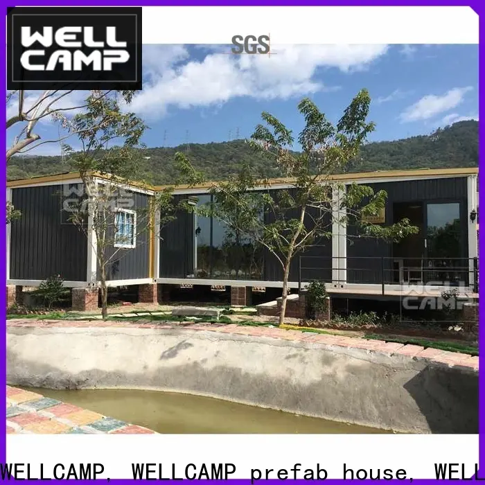 WELLCAMP, WELLCAMP prefab house, WELLCAMP container house folding luxury container homes wholesale for hotel 1