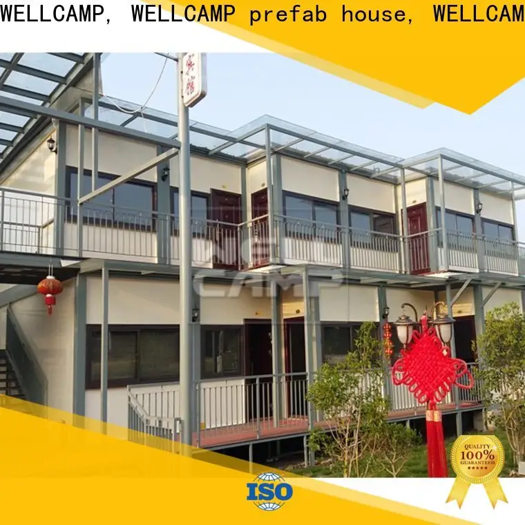 WELLCAMP, WELLCAMP prefab house, WELLCAMP container house two floor shipping crate homes in garden for sale 1