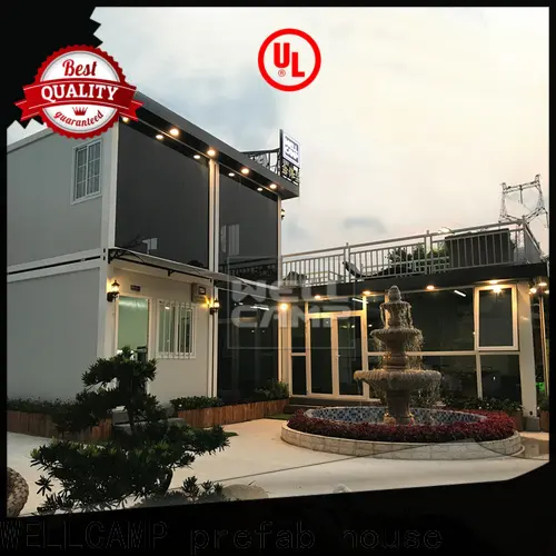 WELLCAMP, WELLCAMP prefab house, WELLCAMP container house luxury container homes in garden for hotel3 1