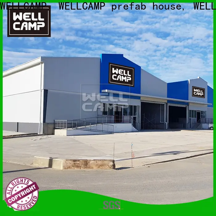 WELLCAMP, WELLCAMP prefab house, WELLCAMP container house widely steel workshop supplier for sale 1