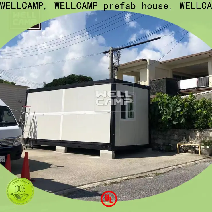 WELLCAMP, WELLCAMP prefab house, WELLCAMP container house fold out container house building for labour camp 1
