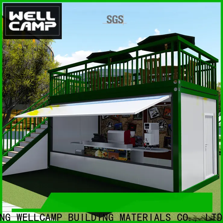 WELLCAMP, WELLCAMP prefab house, WELLCAMP container house luxury prefabricated houses container for sale 1