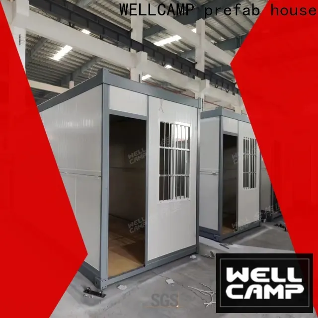WELLCAMP, WELLCAMP prefab house, WELLCAMP container house standard detachable container house with walkway for apartment 1