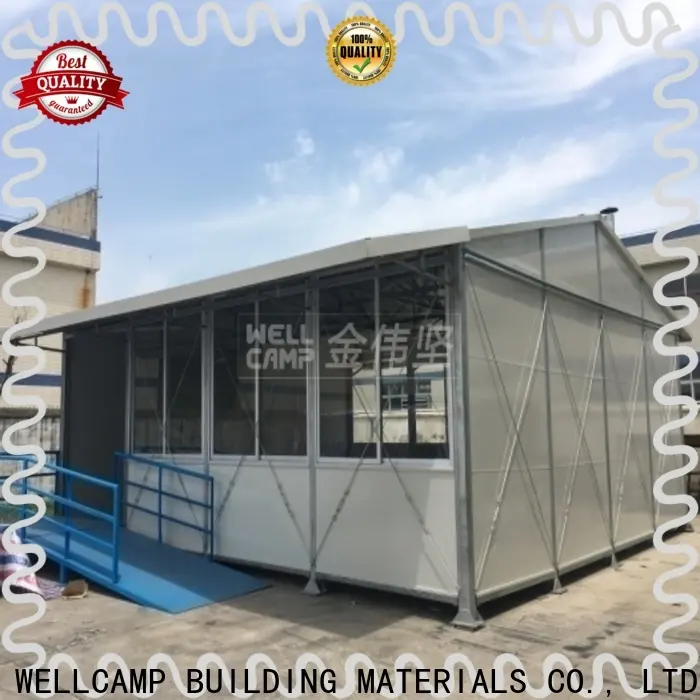 WELLCAMP, WELLCAMP prefab house, WELLCAMP container house two floor prefabricated house refugee house for labour camp 1