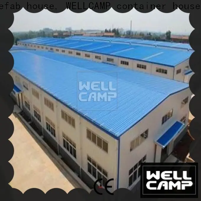 WELLCAMP, WELLCAMP prefab house, WELLCAMP container house span steel warehouse manufacturer 1