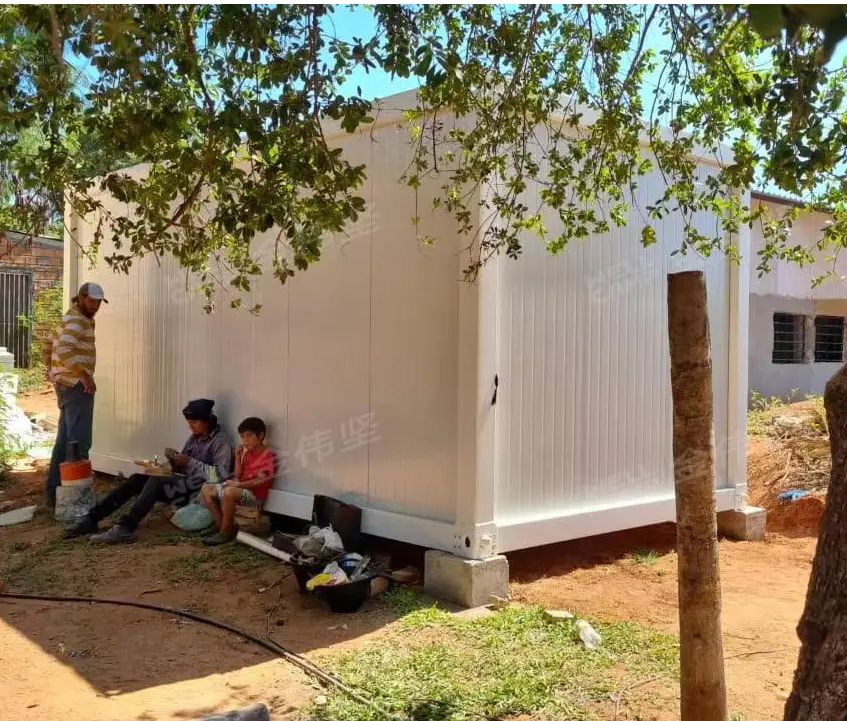 WELLCAMP, WELLCAMP prefab house, WELLCAMP container house two floor prefabricated houses with walkway for office4 2