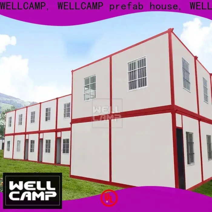 WELLCAMP, WELLCAMP prefab house, WELLCAMP container house portable prefab container house online for apartment 1